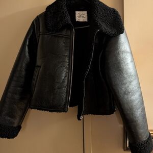 Maralyn & Me Black Teddy Jacket